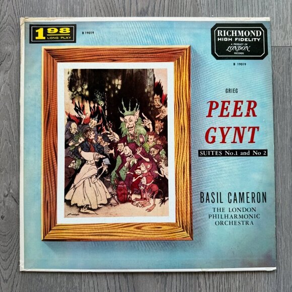 Vintage 50s Grieg "Peer Gynt Suites" Vinyl Record – Classical Collector’s Gem - Picture 5 of 6